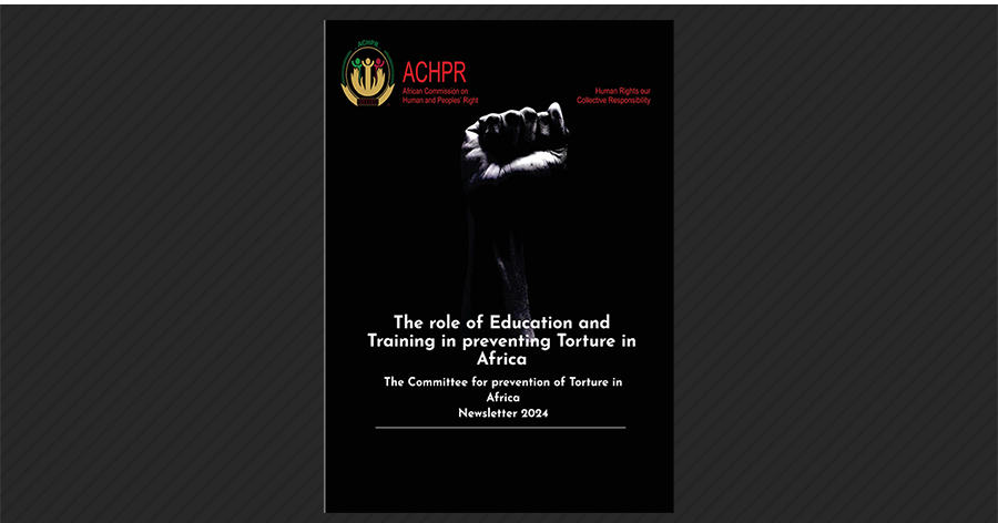 ACHPR Publication: Stakeholder Training in Torture Prevention